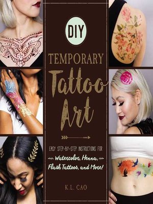 cover image of DIY Temporary Tattoo Art